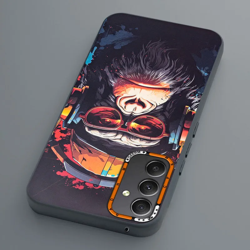 Dark Elegant Wild Creatures Printed Back Cases For Samsung A34 5G