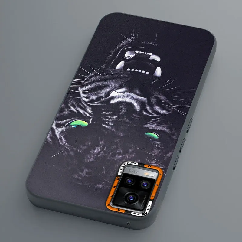 Dark Elegant Wild Creatures Printed Back Cases For Vivo V20