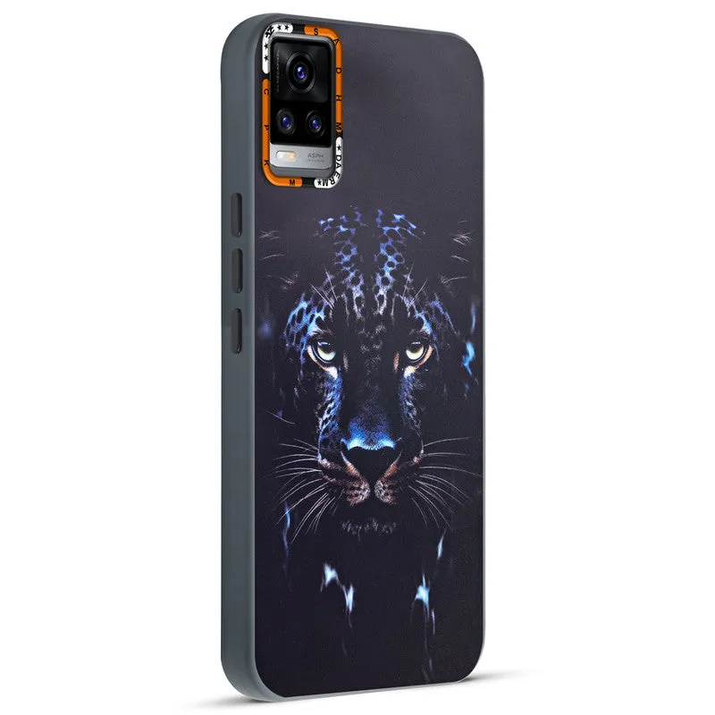 Dark Elegant Wild Creatures Printed Back Cases For Vivo V20