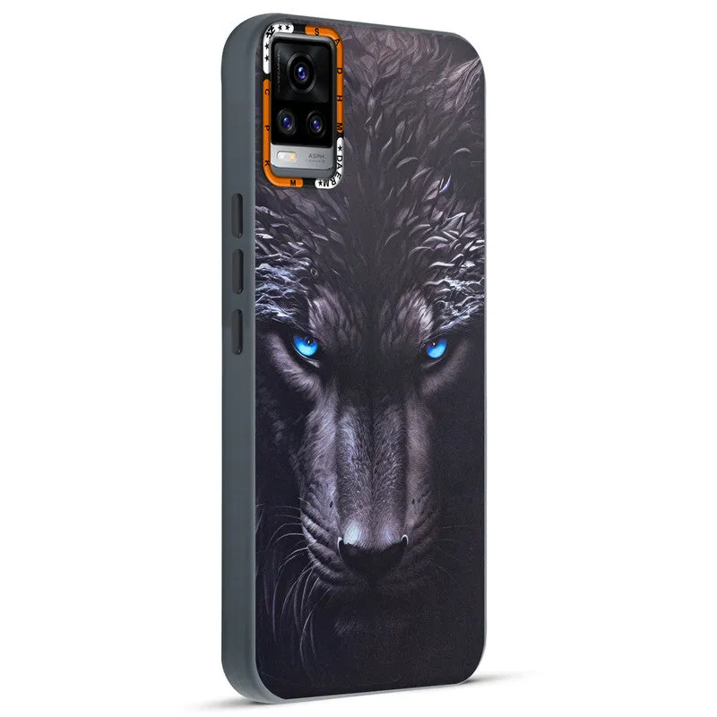Dark Elegant Wild Creatures Printed Back Cases For Vivo V20