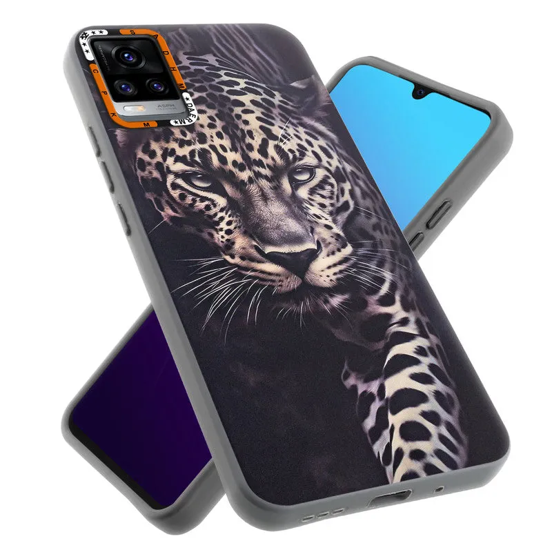 Dark Elegant Wild Creatures Printed Back Cases For Vivo V20