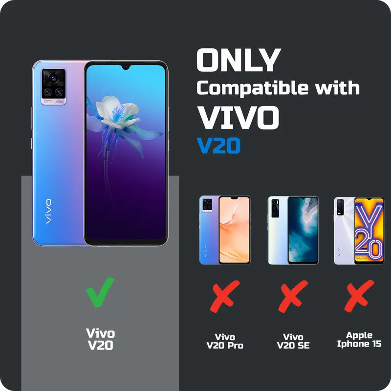 Dark Elegant Wild Creatures Printed Back Cases For Vivo V20