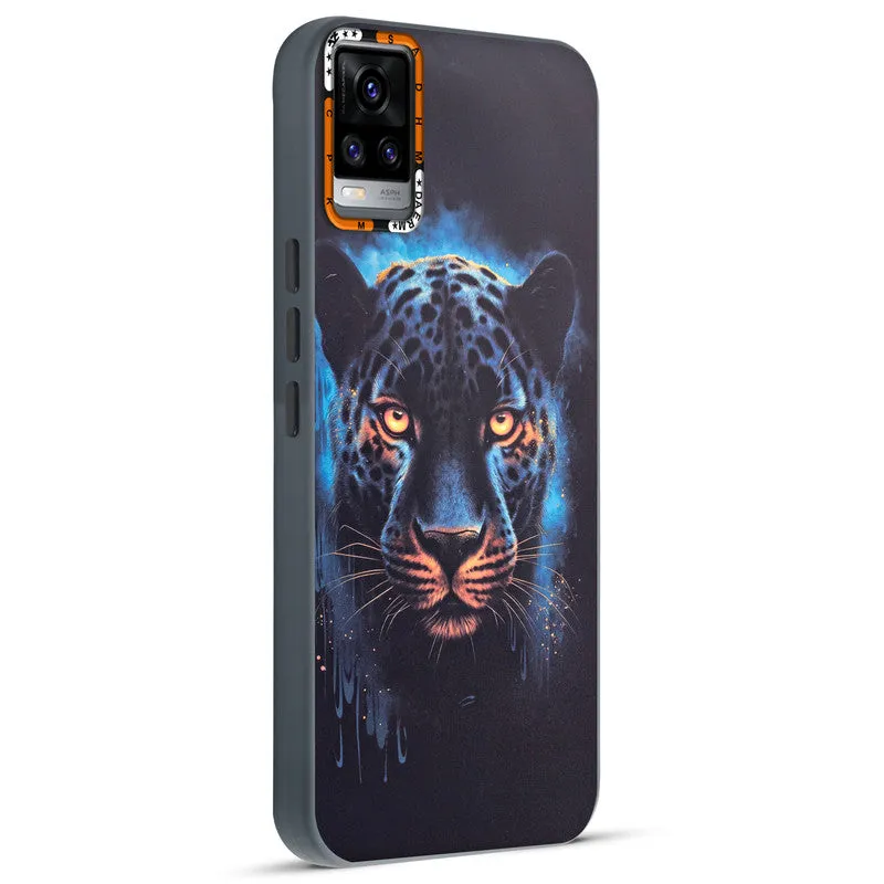 Dark Elegant Wild Creatures Printed Back Cases For Vivo V20