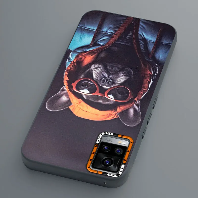 Dark Elegant Wild Creatures Printed Back Cases For Vivo V20