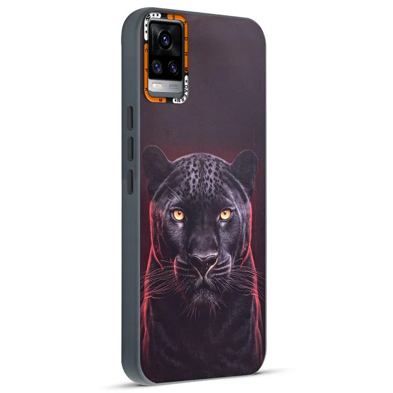 Dark Elegant Wild Creatures Printed Back Cases For Vivo V20