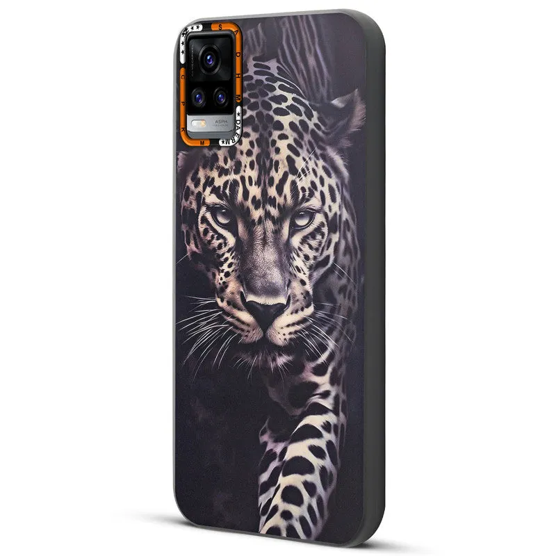 Dark Elegant Wild Creatures Printed Back Cases For Vivo V20