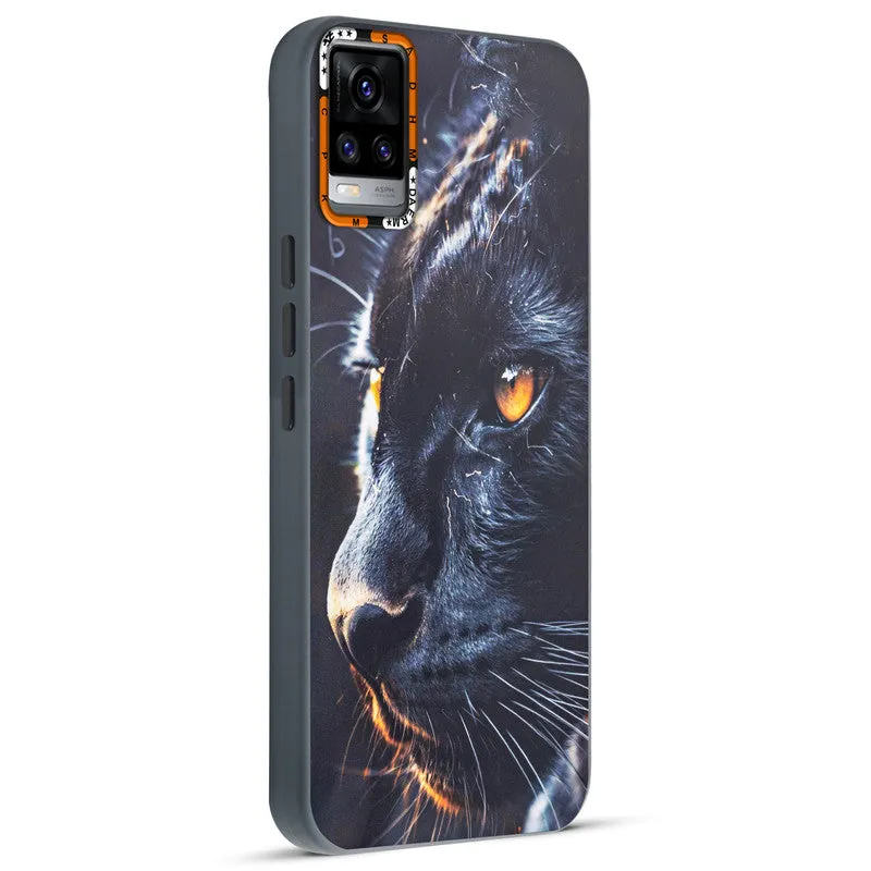 Dark Elegant Wild Creatures Printed Back Cases For Vivo V20
