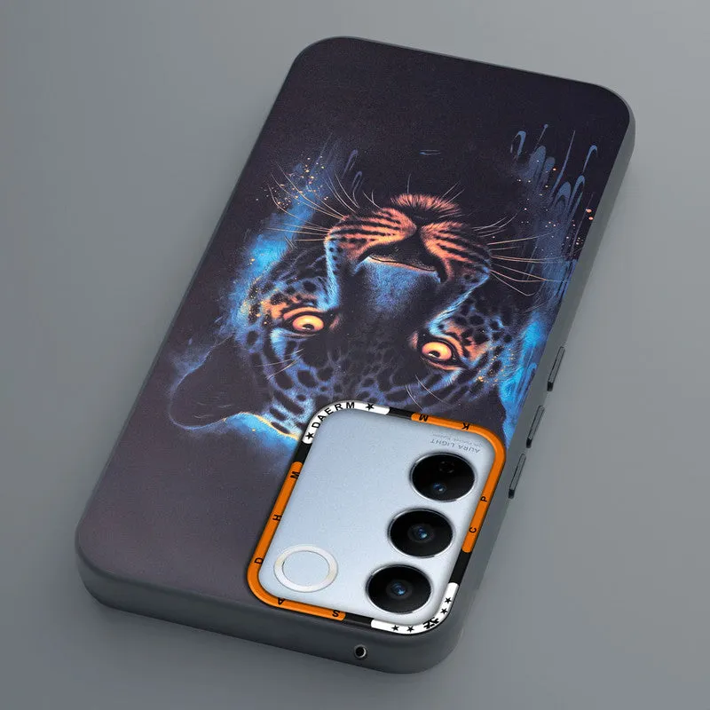 Dark Elegant Wild Creatures Printed Back Cases For Vivo V27 Pro 5G