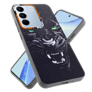 Dark Elegant Wild Creatures Printed Back Cases For Vivo V27 Pro 5G