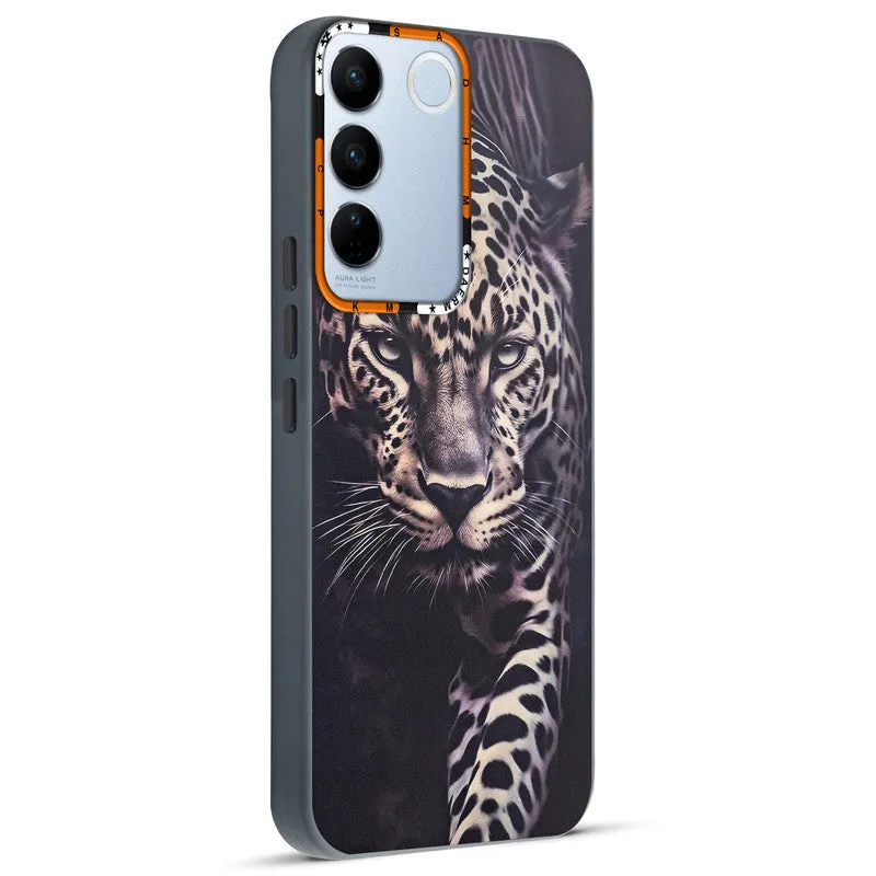 Dark Elegant Wild Creatures Printed Back Cases For Vivo V27 Pro 5G