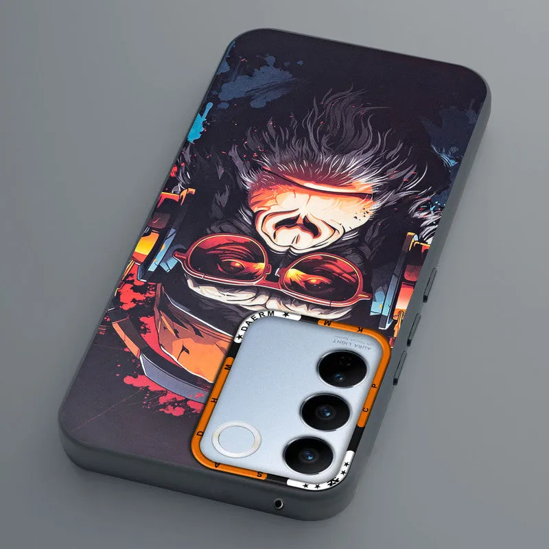 Dark Elegant Wild Creatures Printed Back Cases For Vivo V27 Pro 5G