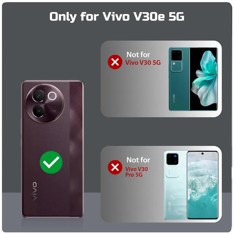 Dark Elegant Wild Creatures Printed Back Cases For Vivo V30e 5G