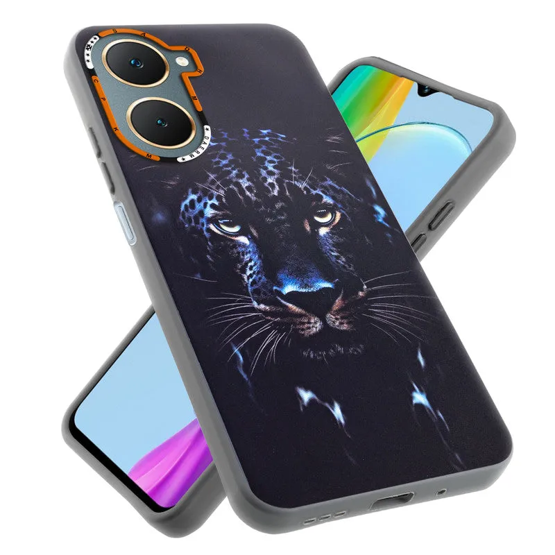 Dark Elegant Wild Creatures Printed Back Cases For Vivo Y18e