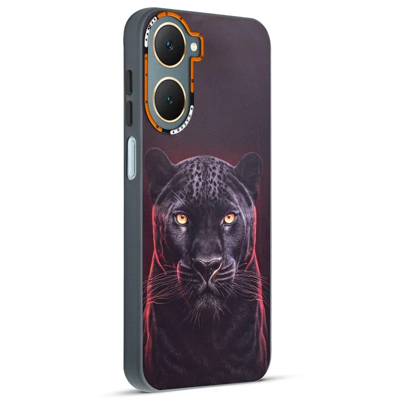 Dark Elegant Wild Creatures Printed Back Cases For Vivo Y18e