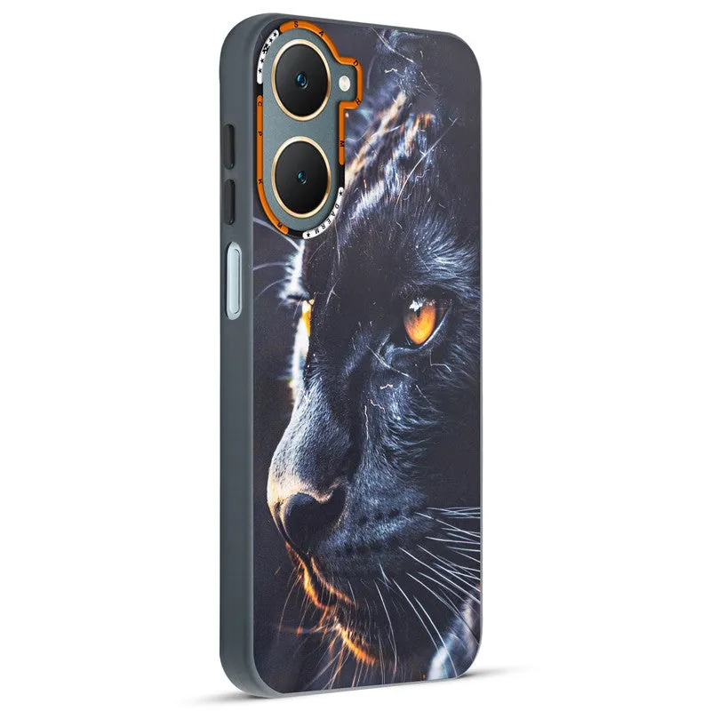 Dark Elegant Wild Creatures Printed Back Cases For Vivo Y18e