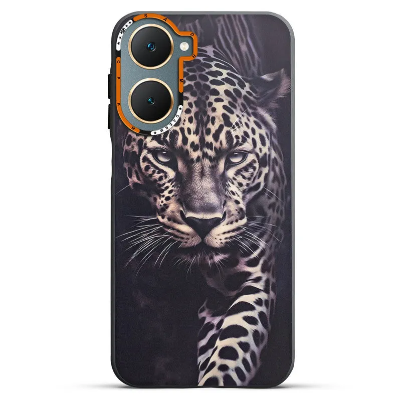 Dark Elegant Wild Creatures Printed Back Cases For Vivo Y18e