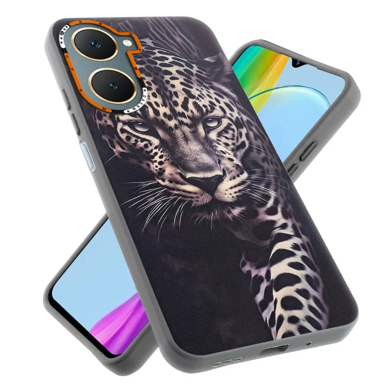 Dark Elegant Wild Creatures Printed Back Cases For Vivo Y18e