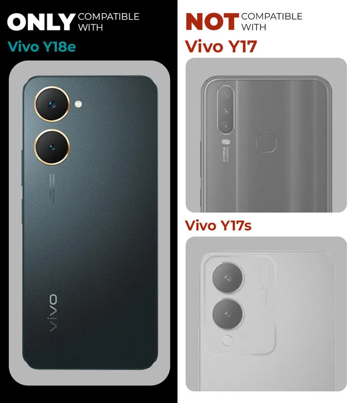 Dark Elegant Wild Creatures Printed Back Cases For Vivo Y18e