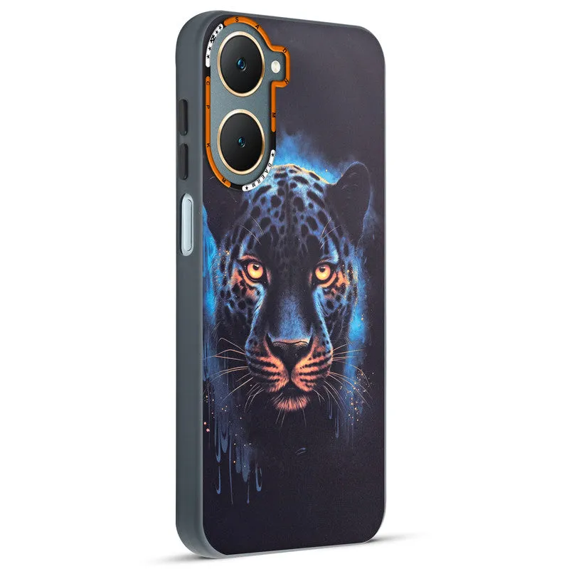 Dark Elegant Wild Creatures Printed Back Cases For Vivo Y18e