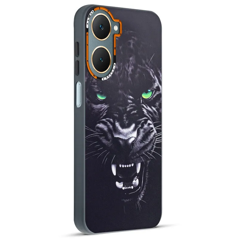 Dark Elegant Wild Creatures Printed Back Cases For Vivo Y18e