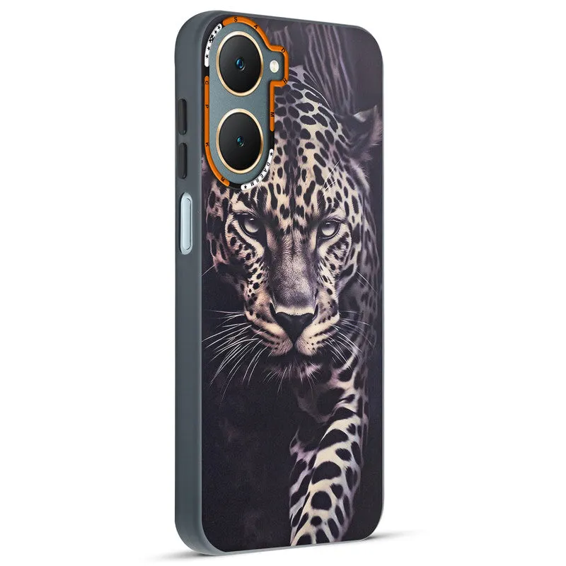 Dark Elegant Wild Creatures Printed Back Cases For Vivo Y18e