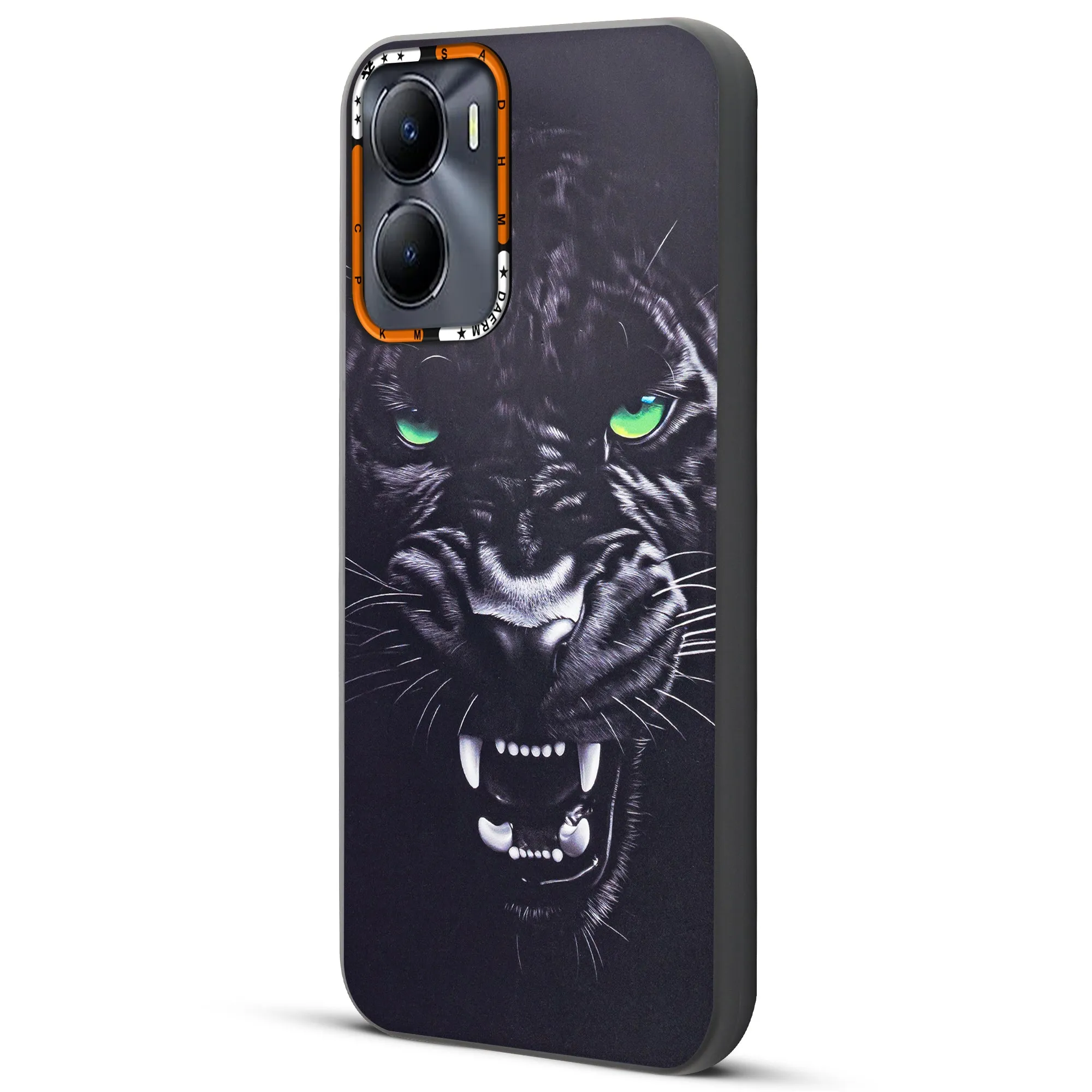 Dark Elegant Wild Creatures Printed Back Cases For Vivo Y56 5G
