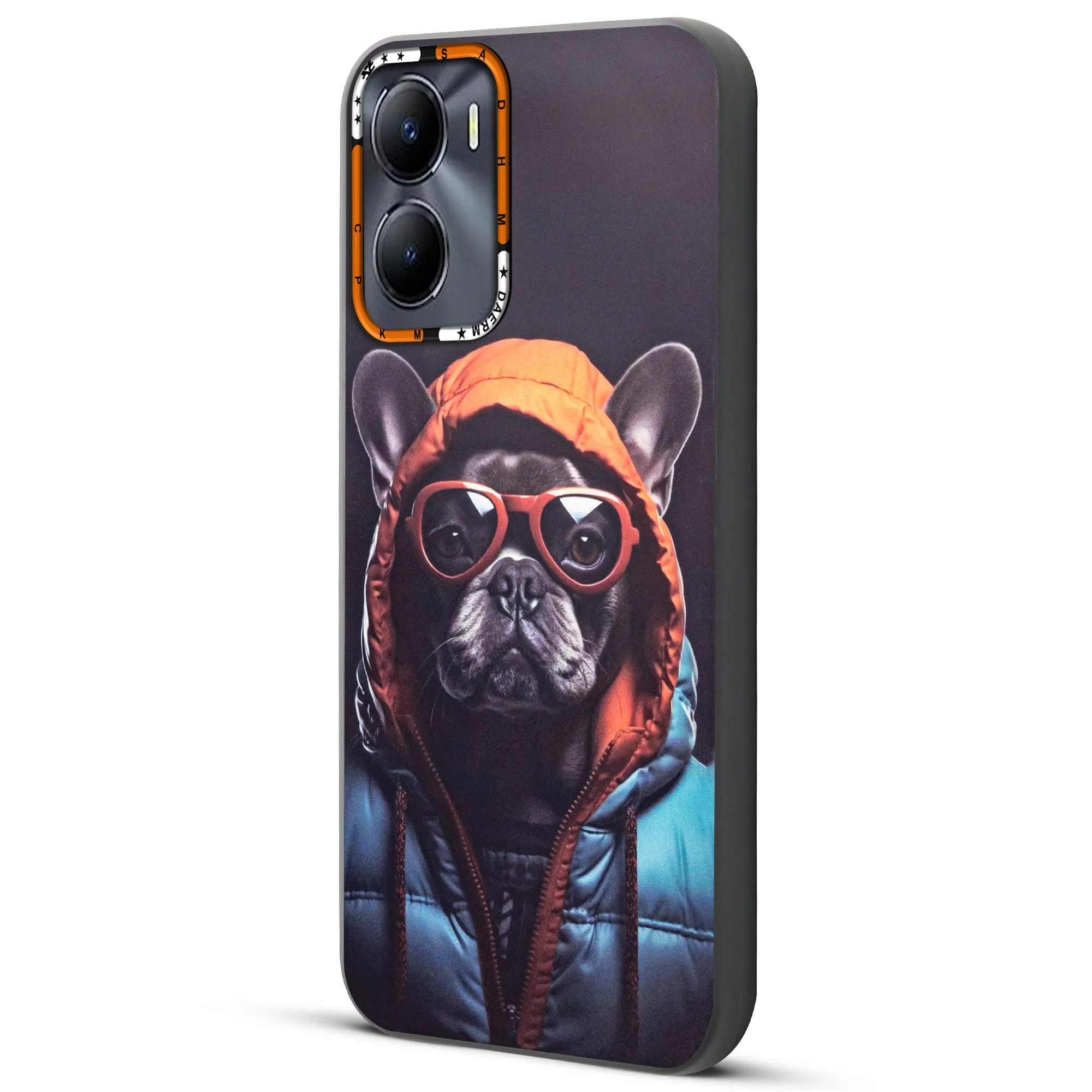 Dark Elegant Wild Creatures Printed Back Cases For Vivo Y56 5G