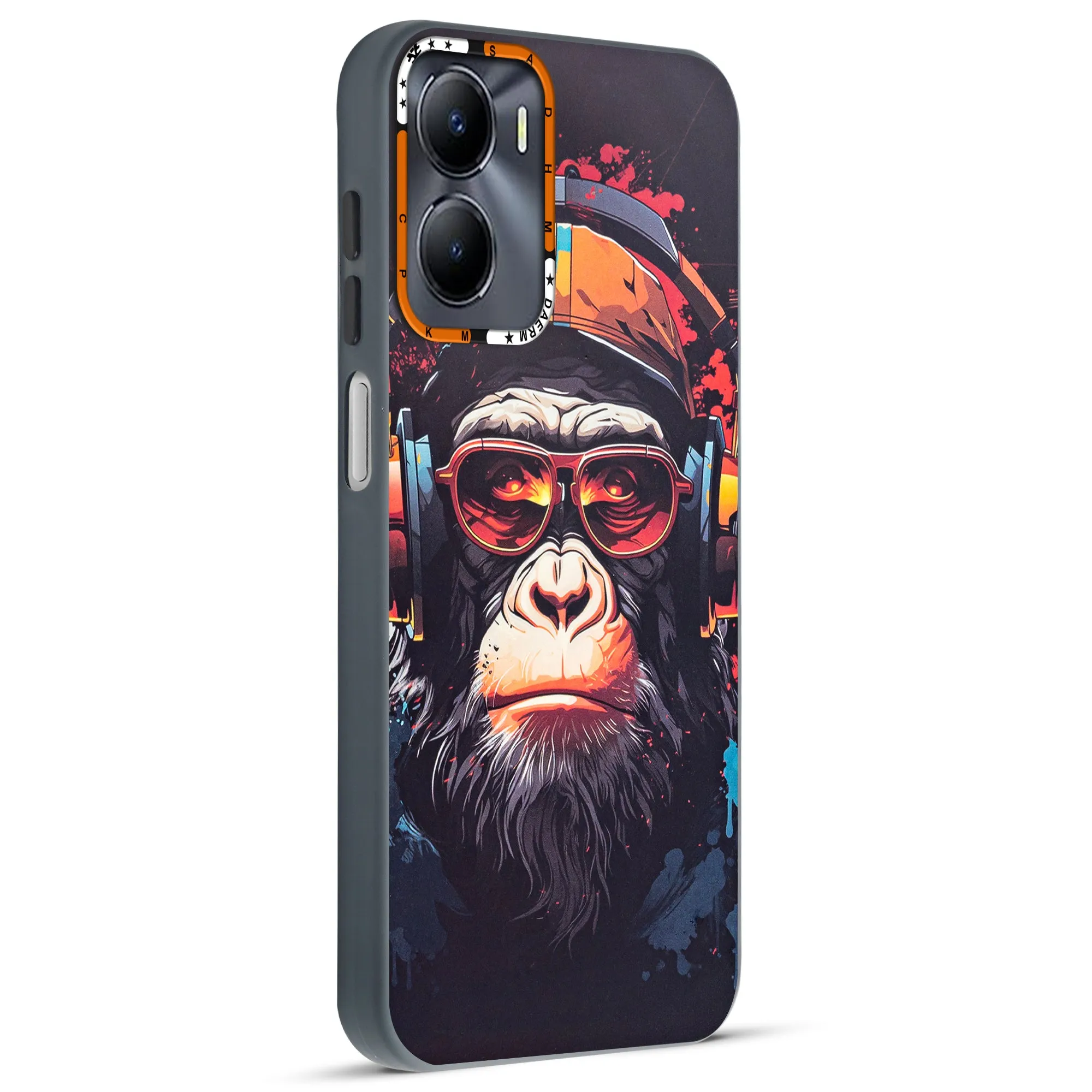 Dark Elegant Wild Creatures Printed Back Cases For Vivo Y56 5G