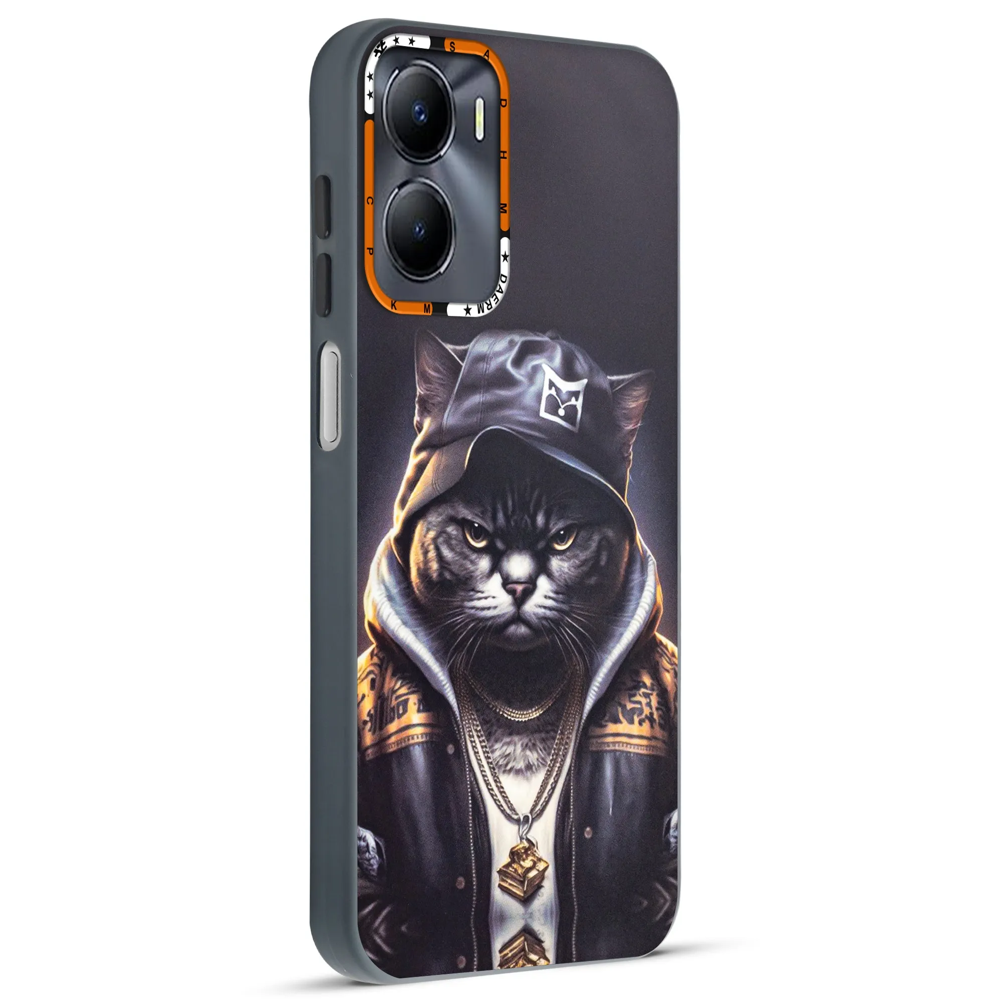 Dark Elegant Wild Creatures Printed Back Cases For Vivo Y56 5G