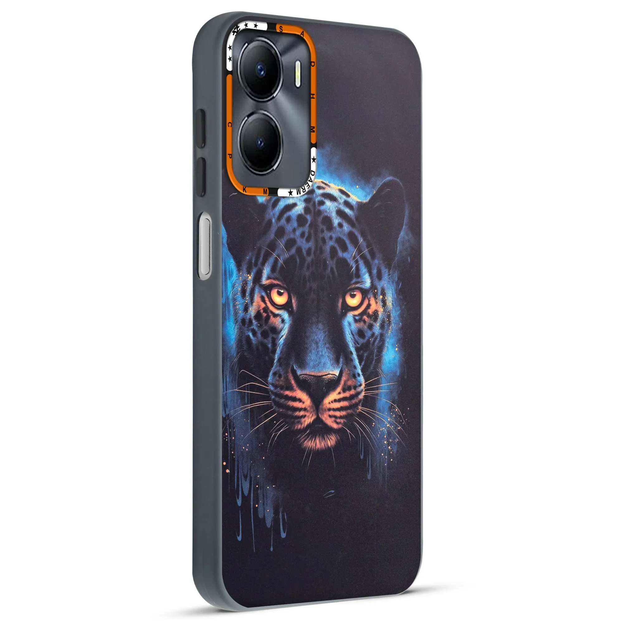 Dark Elegant Wild Creatures Printed Back Cases For Vivo Y56 5G