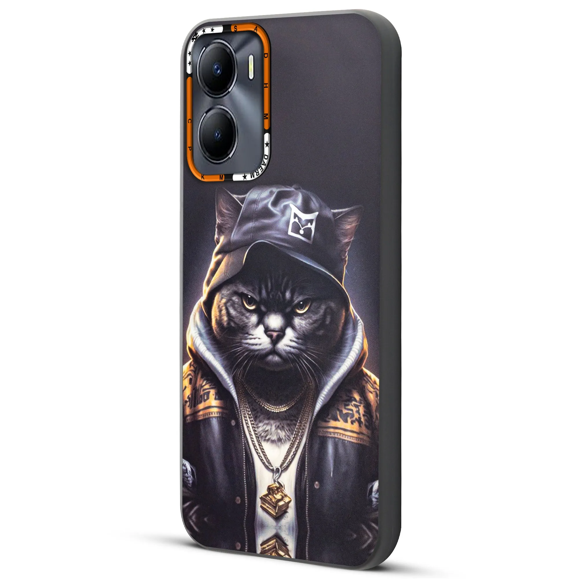 Dark Elegant Wild Creatures Printed Back Cases For Vivo Y56 5G