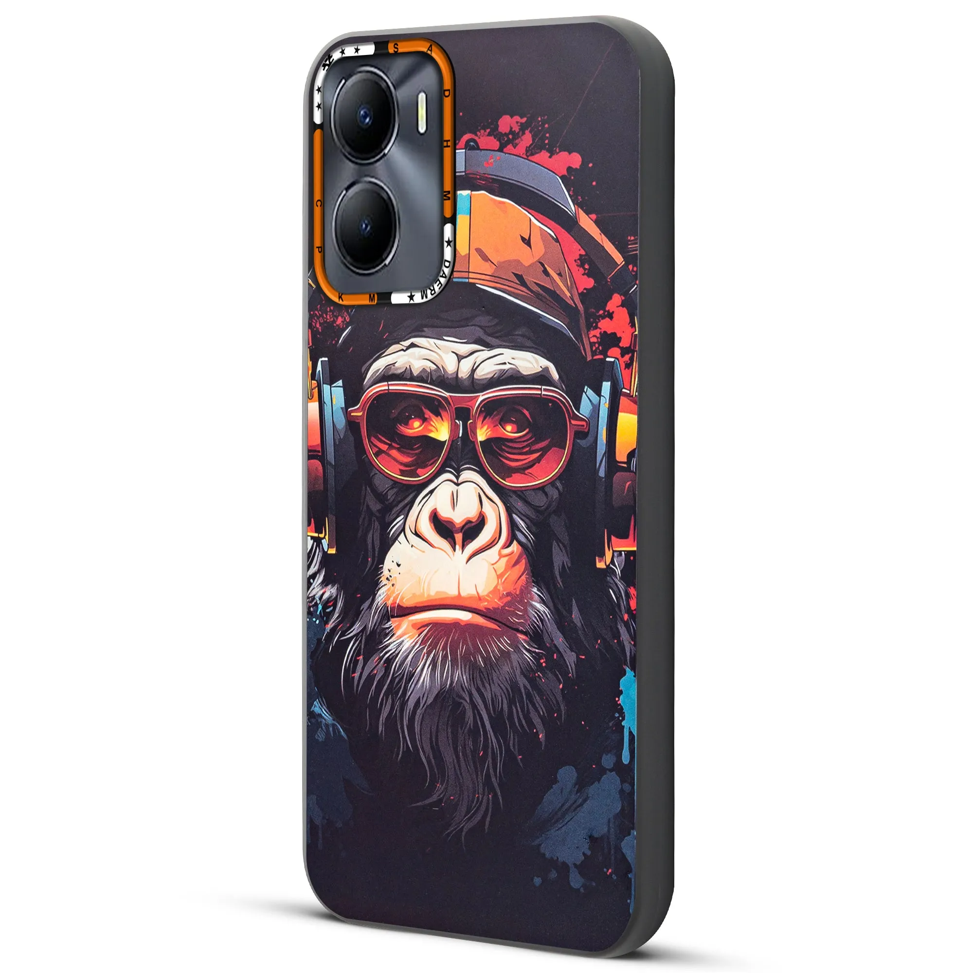 Dark Elegant Wild Creatures Printed Back Cases For Vivo Y56 5G