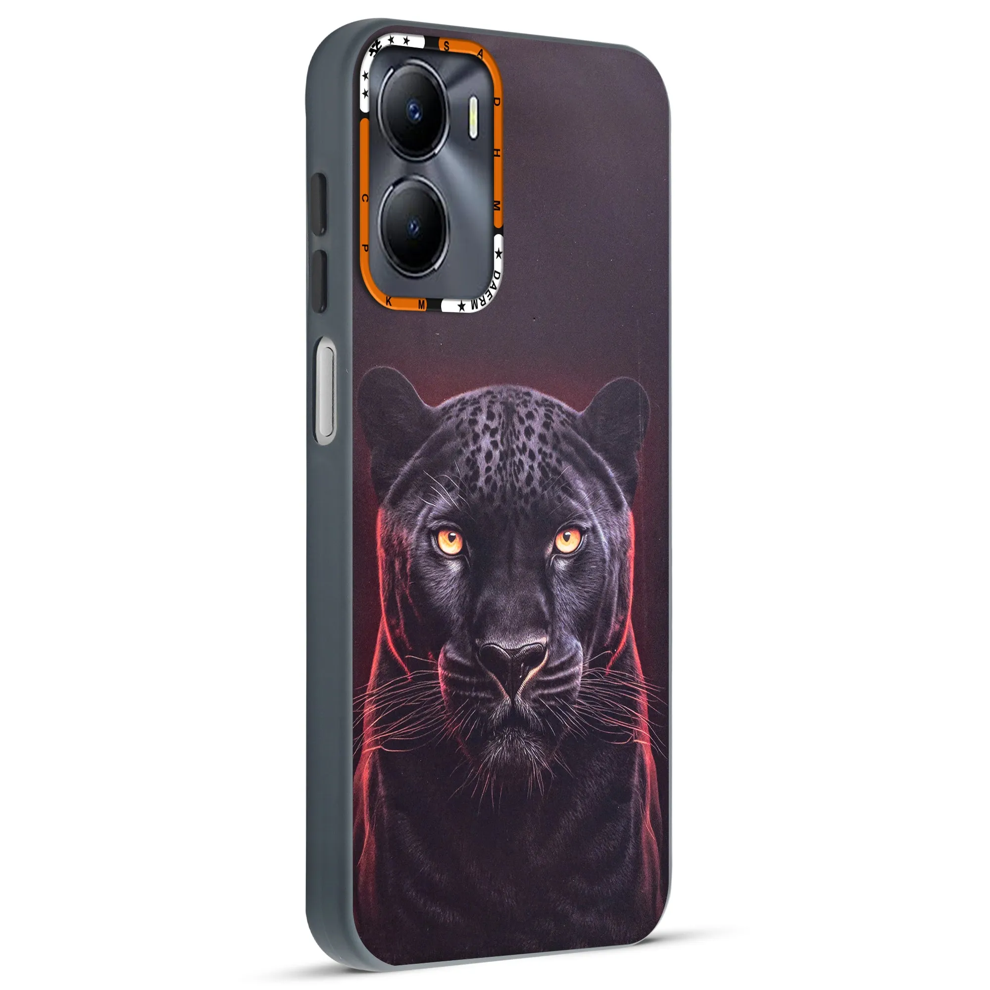 Dark Elegant Wild Creatures Printed Back Cases For Vivo Y56 5G