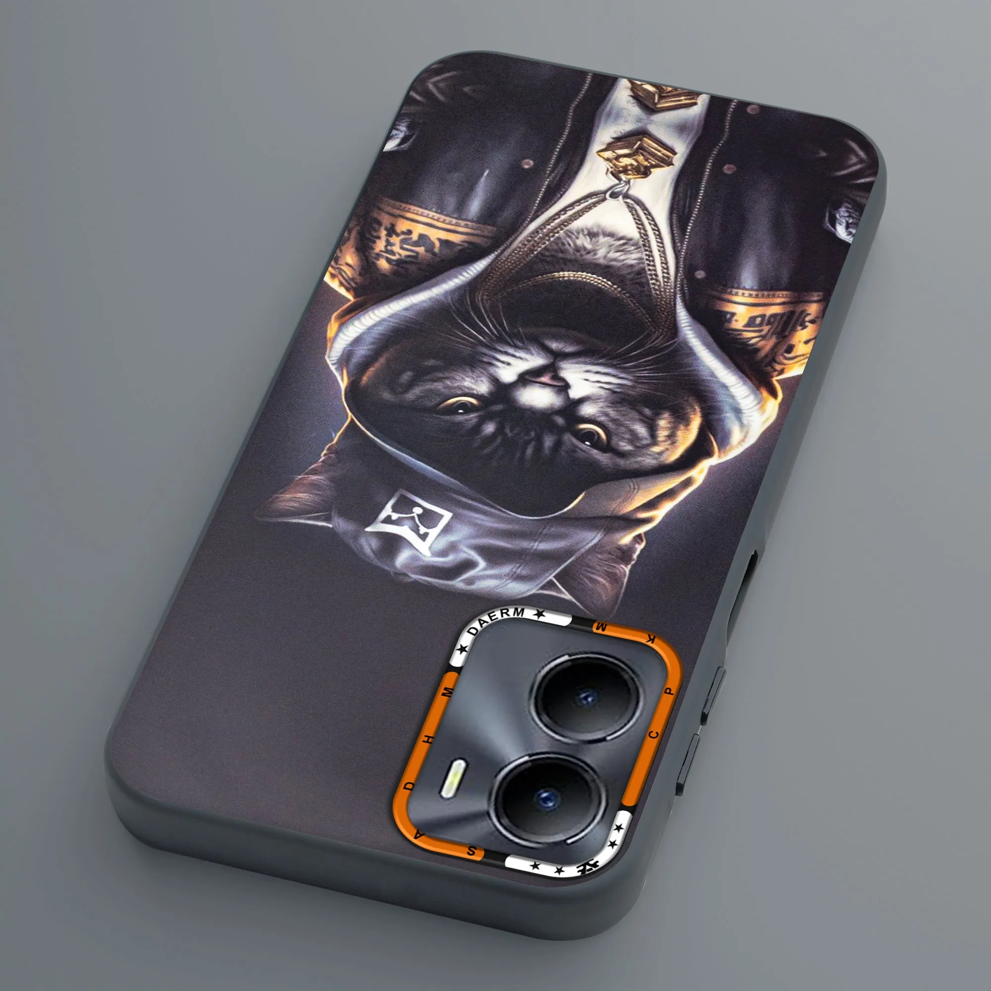 Dark Elegant Wild Creatures Printed Back Cases For Vivo Y56 5G