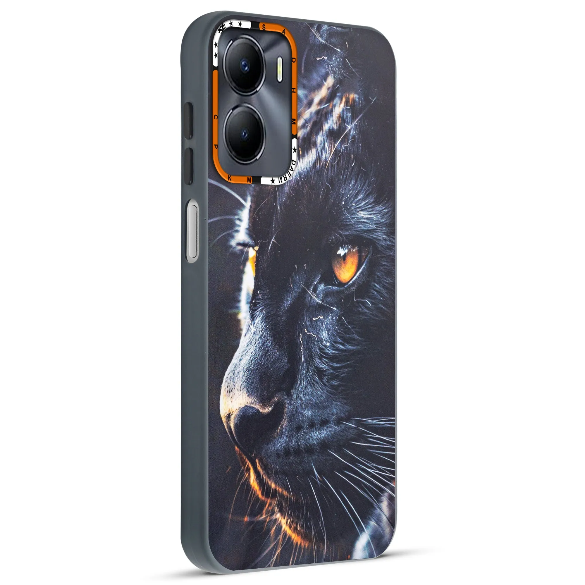 Dark Elegant Wild Creatures Printed Back Cases For Vivo Y56 5G