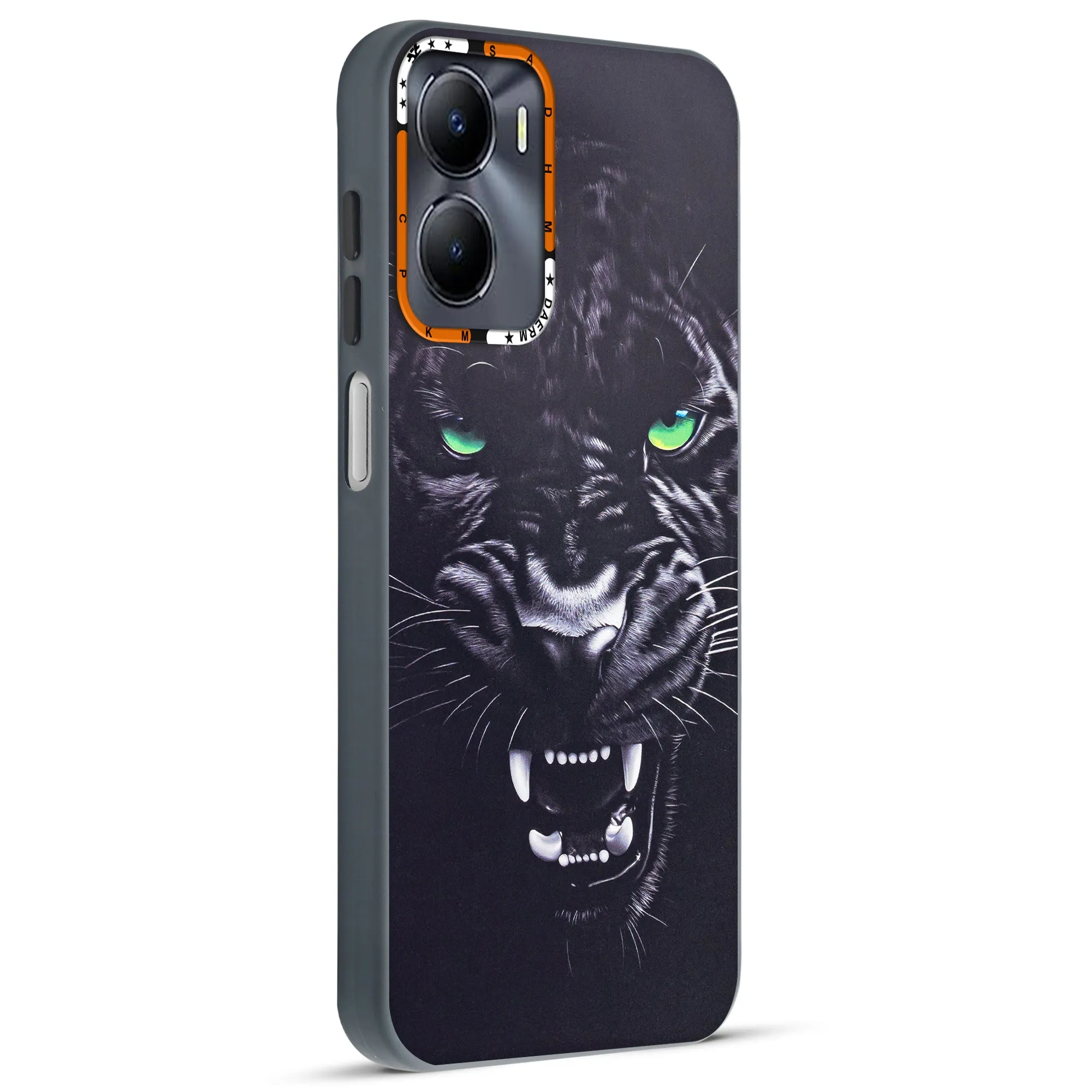 Dark Elegant Wild Creatures Printed Back Cases For Vivo Y56 5G
