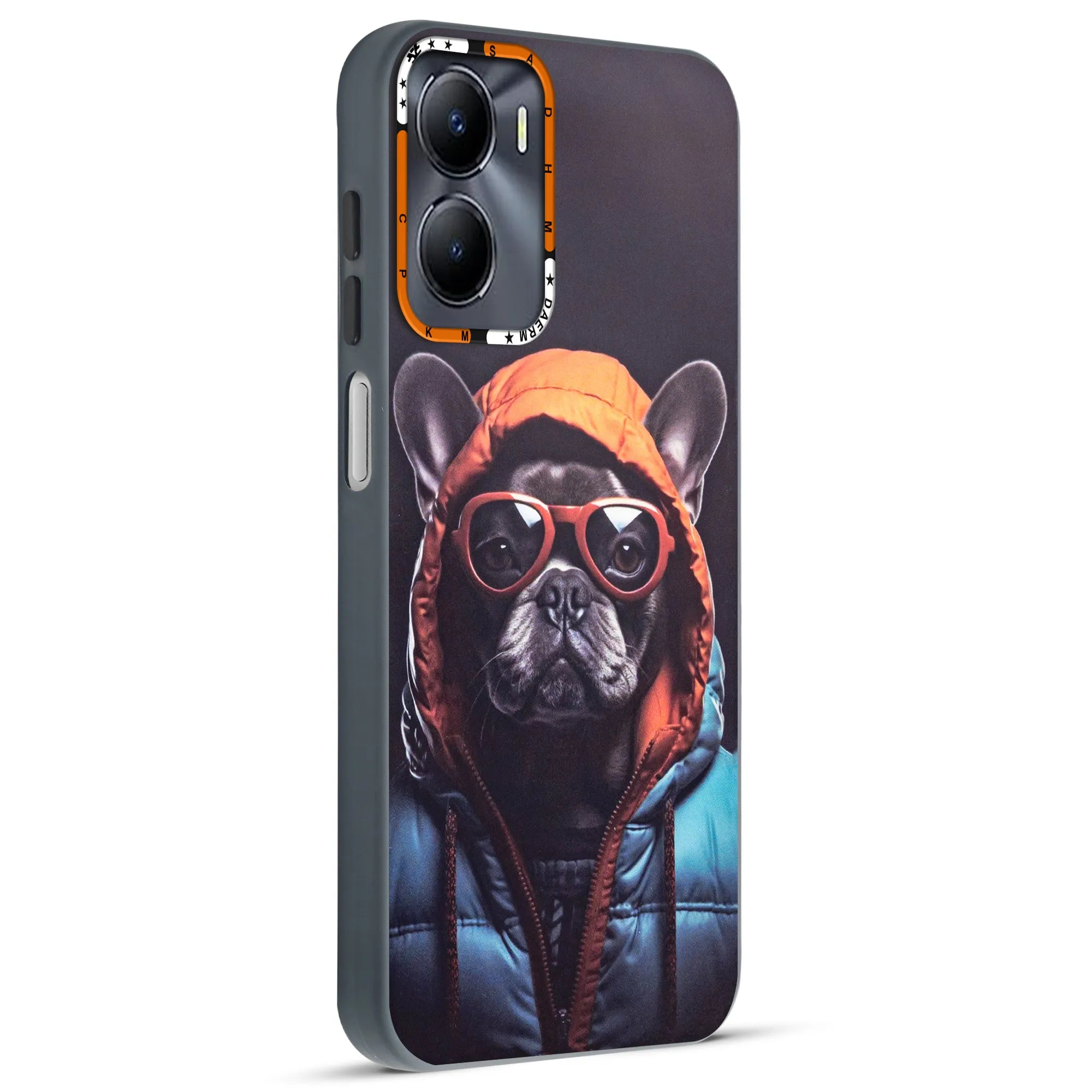 Dark Elegant Wild Creatures Printed Back Cases For Vivo Y56 5G