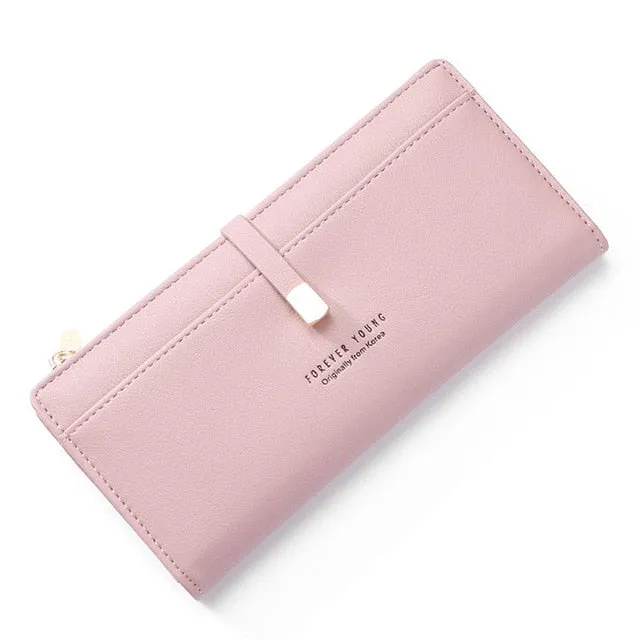 Dark Pink Lady Wallets