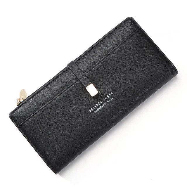 Dark Pink Lady Wallets