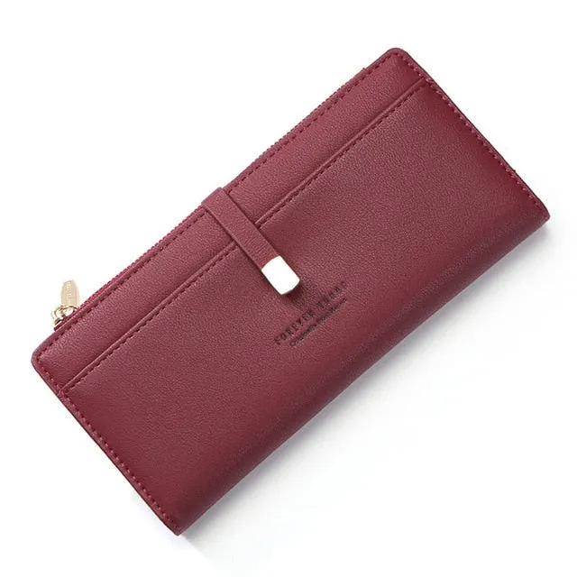 Dark Pink Lady Wallets
