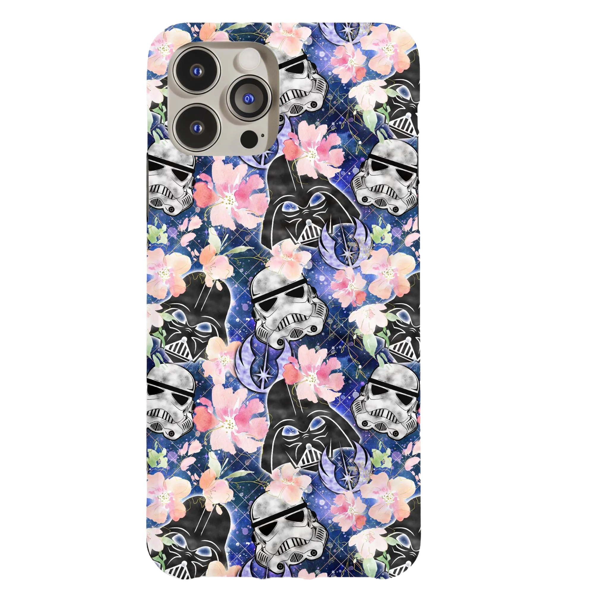 Darth Vader Storm Trooper Floral Phone Case
