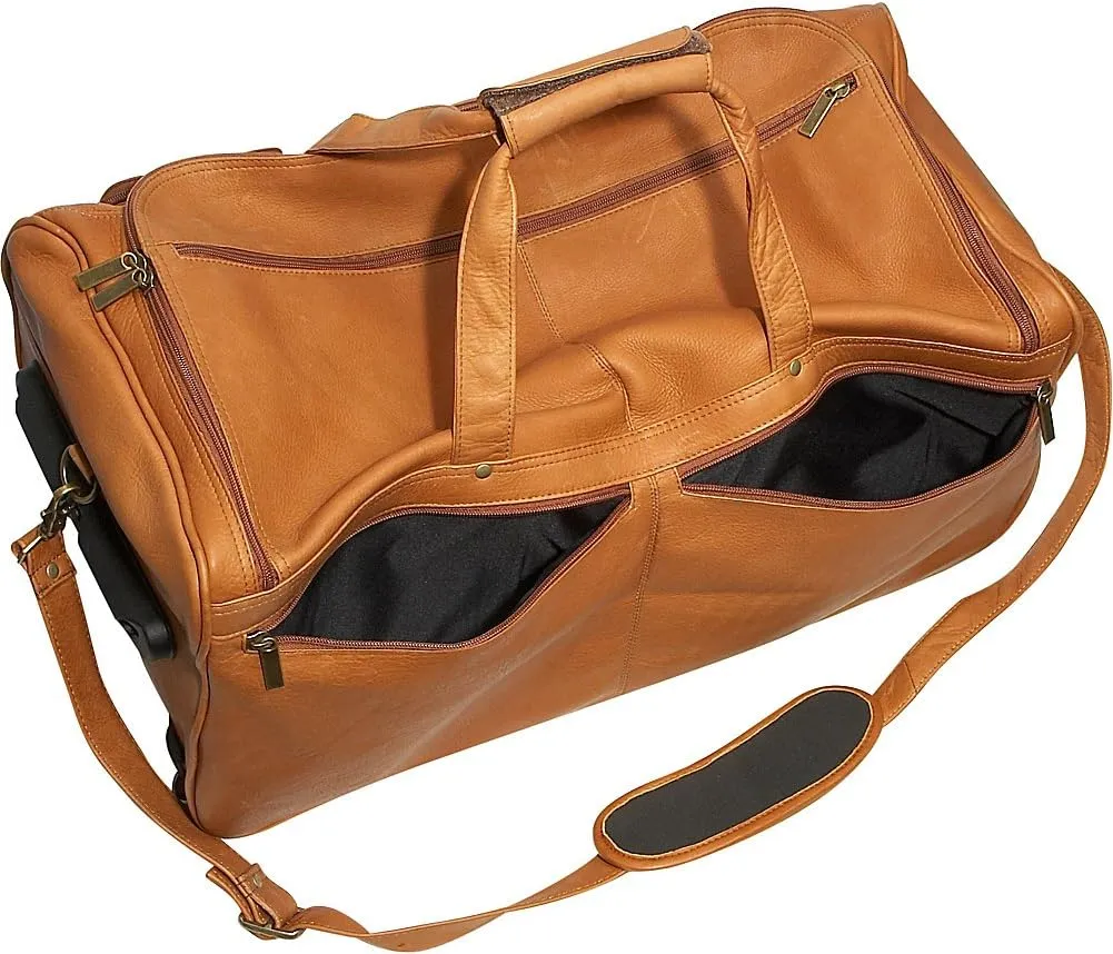 David King & Co. 22 Inch Rolling Duffel, Tan, One Size