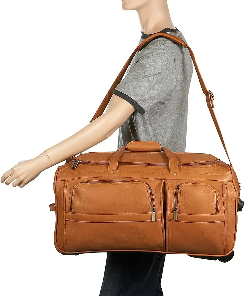 David King & Co. 22 Inch Rolling Duffel, Tan, One Size