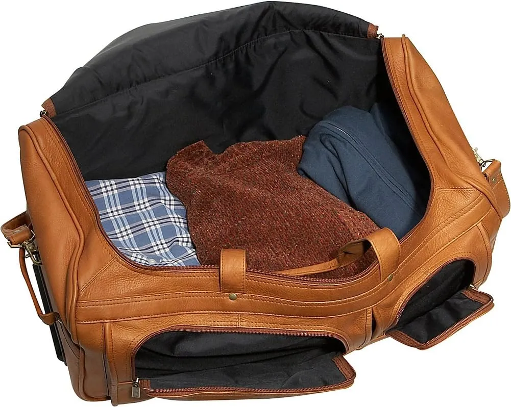 David King & Co. 22 Inch Rolling Duffel, Tan, One Size
