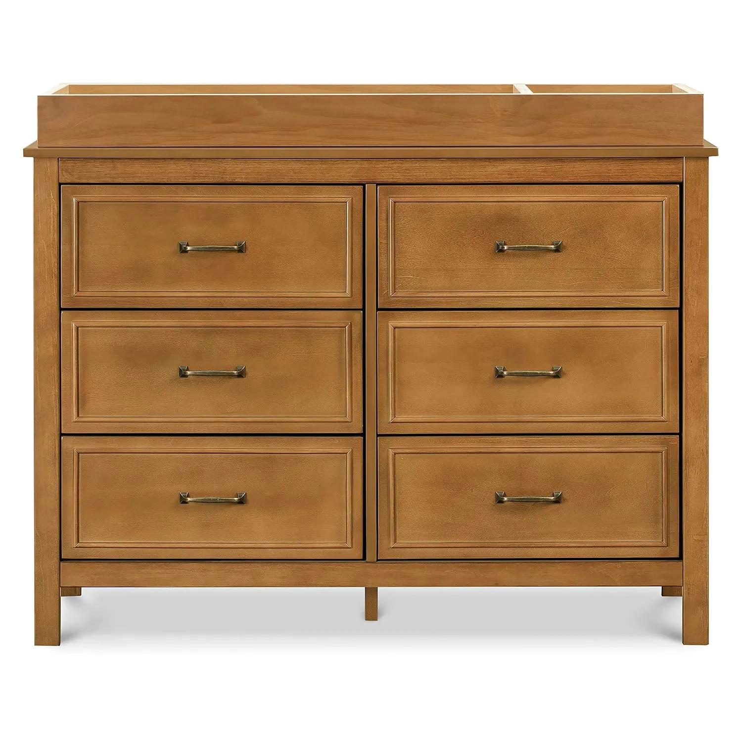 DaVinci Charlie 6-Drawer Double Dresser in Chestnut