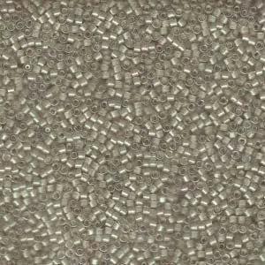 DB 1711,Gray Mist Pearl Lined - Miyuki Delica Beads - Size 11 - 5 grams - Japanese Cylinder Seed Beads - Retail & Wholesale