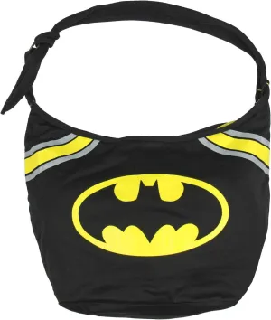 DC Comics Batman Logo Junior's Hobo Bag Purse