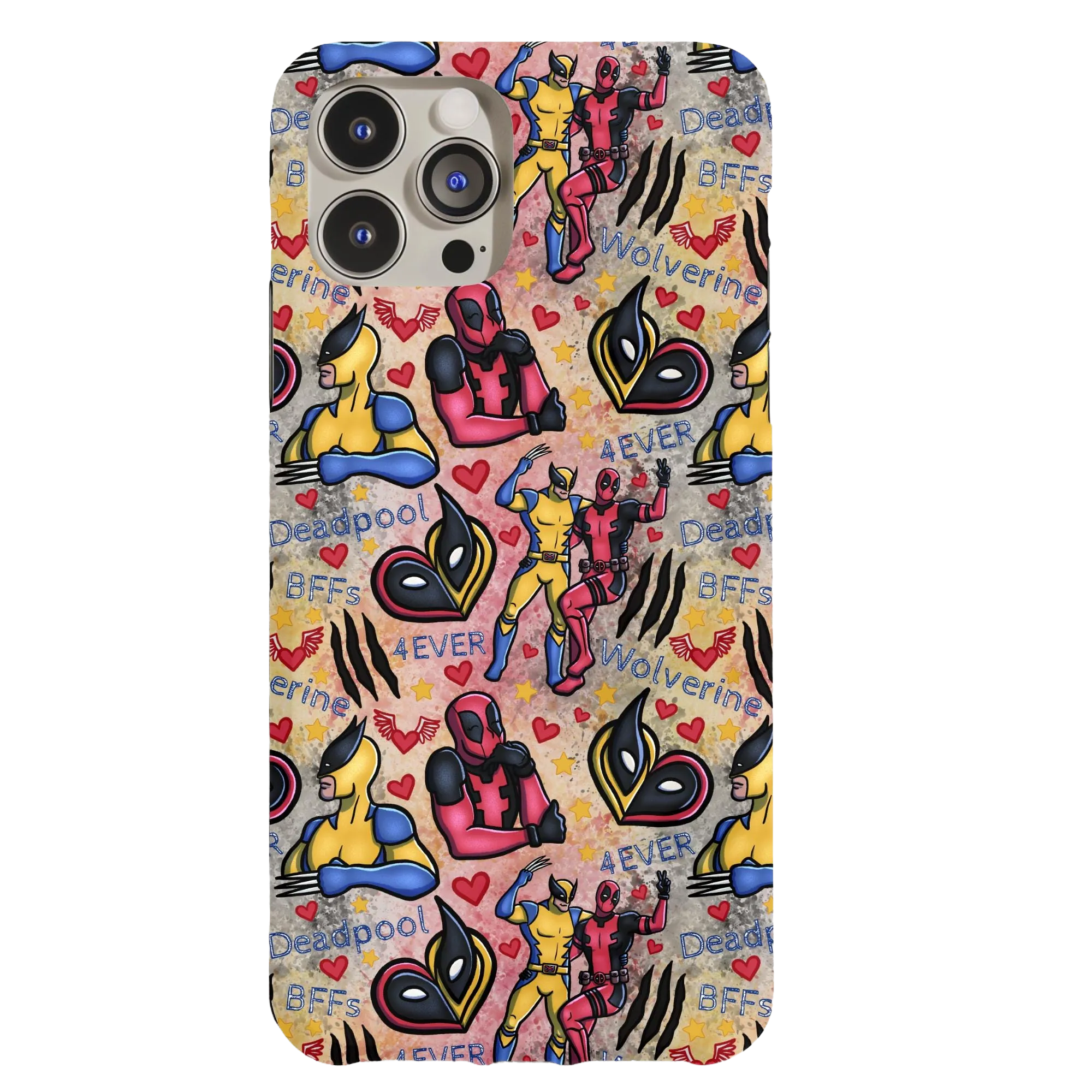 Deadpool Wolverine Best Friends Phone Case