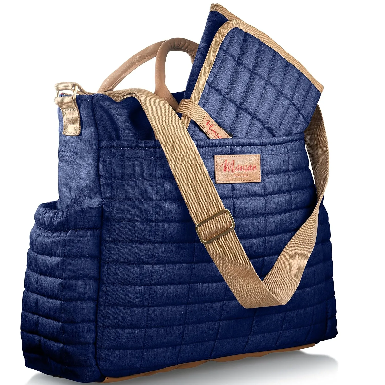 Designer Diaper Bag With Matching Changing Pad