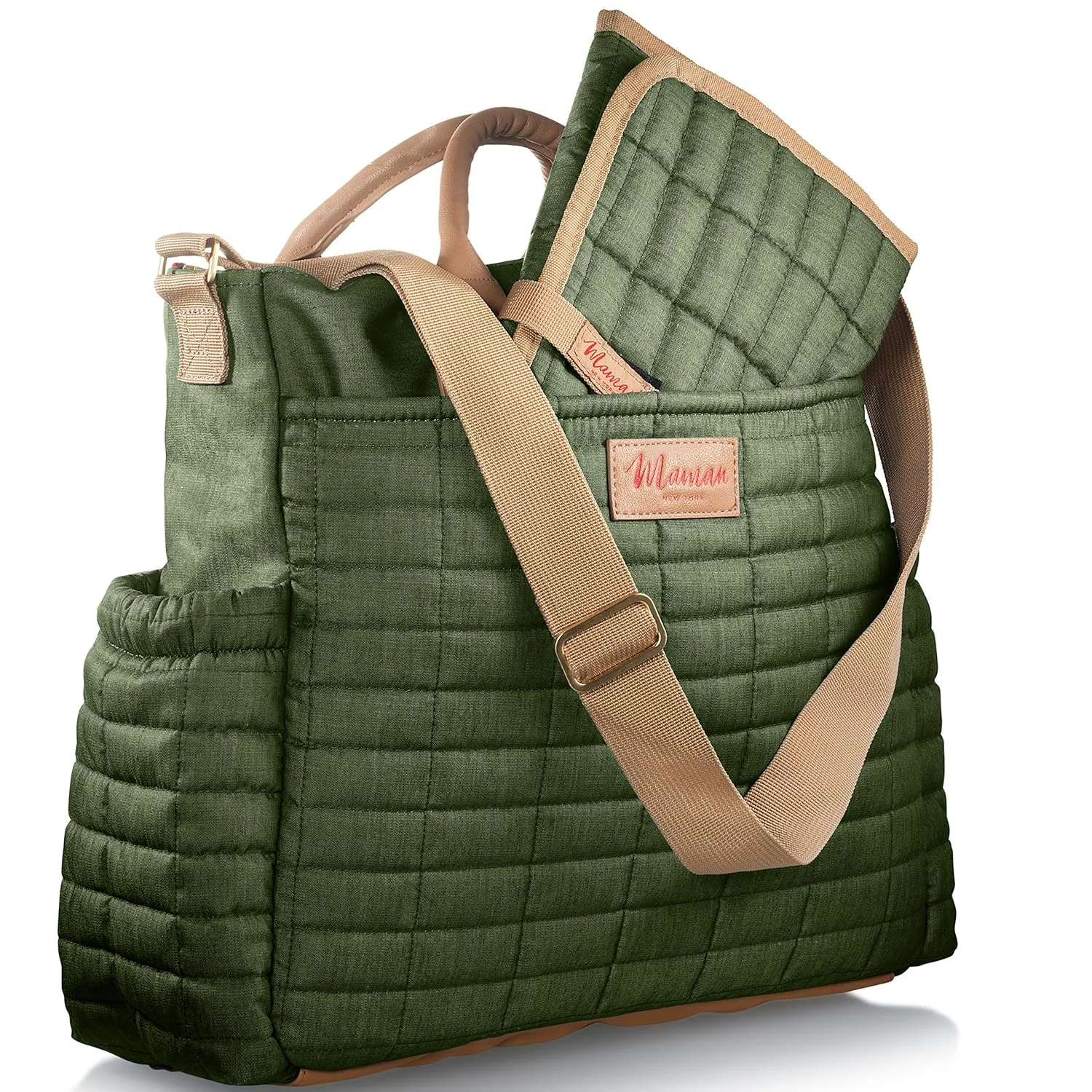 Designer Diaper Bag With Matching Changing Pad